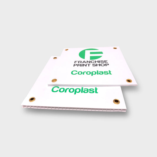 Coroplast Sign